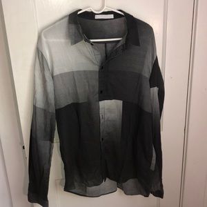 Trendy Long Sleeve Foreign button down